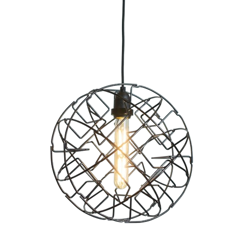 Hanglamp Sphere Lamp Tolhuijs LED Zwart 