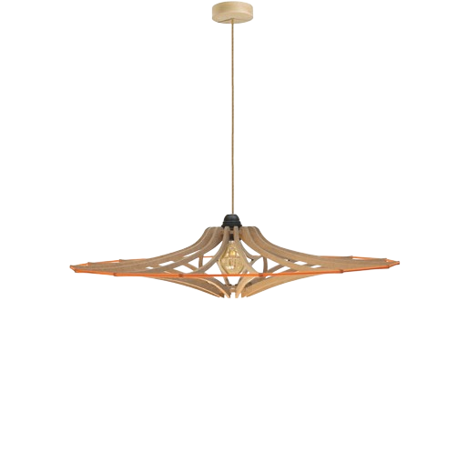 Hanglamp Elastique - Oranje  Rif Luminaires   