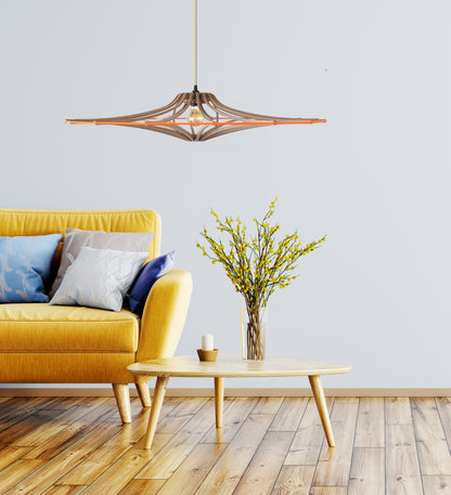 Hanglamp Elastique - Oranje  Rif Luminaires   